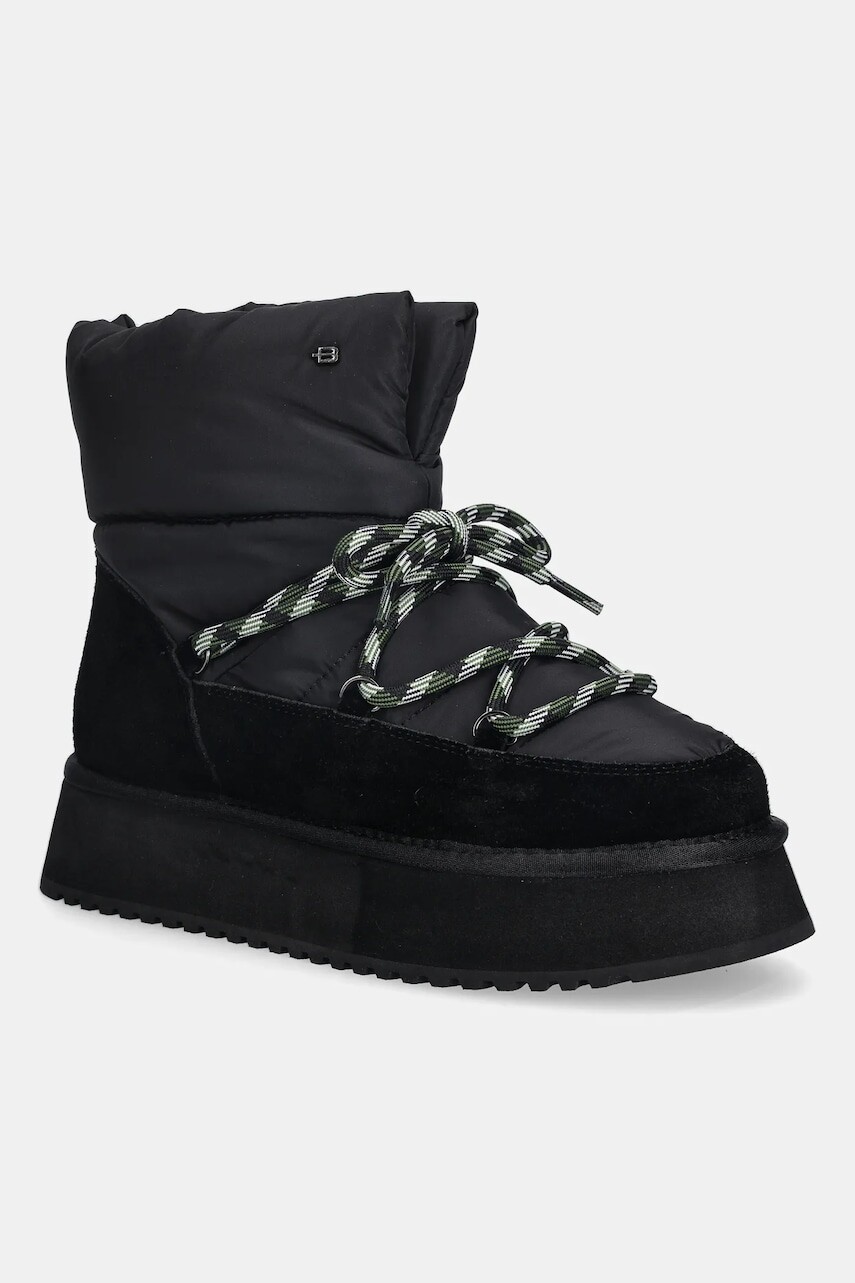 Snehule Baldinini čierna farba, D6B241A1CROS