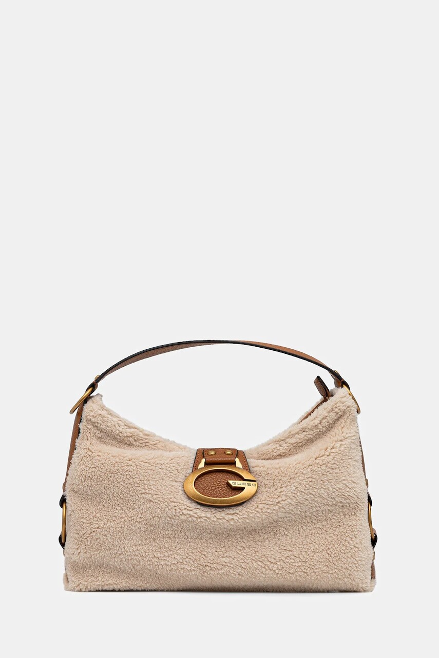 Kabelka Guess CAMDEN béžová farba, HWWB93 08180