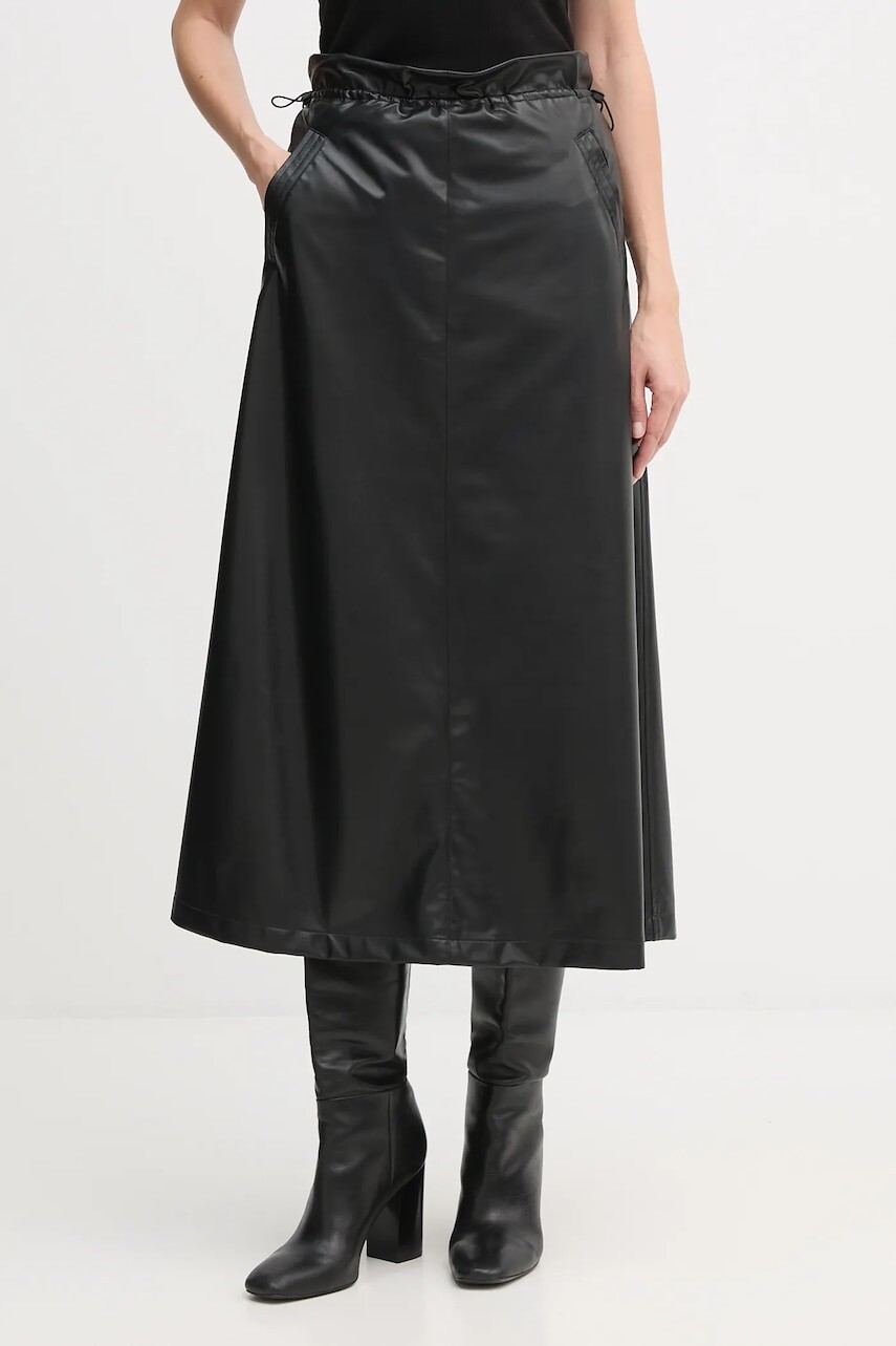 Sukňa Colmar čierna farba, maxi, áčkový strih, 8109.9XI