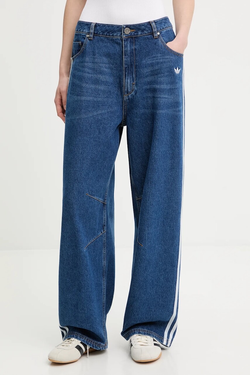 Rifle adidas Originals Baggy Gfx vysoký pás, KC6278