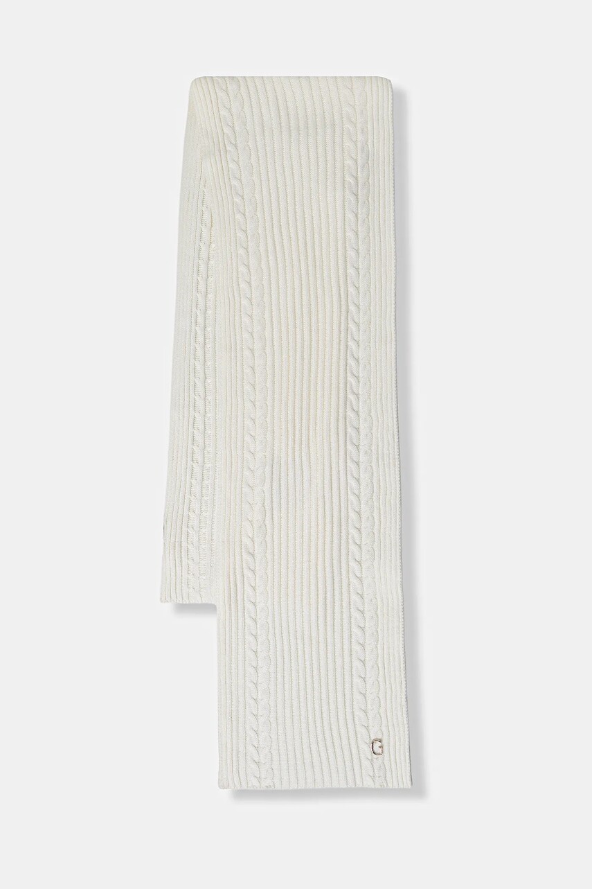 Šál Guess béžová farba, jednofarebná, AW5383 POL03