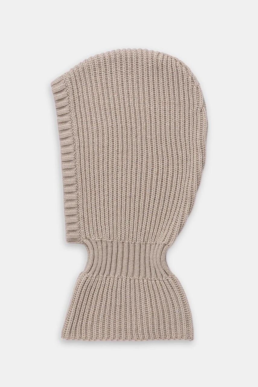 Kukla s prímesou vlny Newland BALACLAVA CAP béžová farba, N46478.34