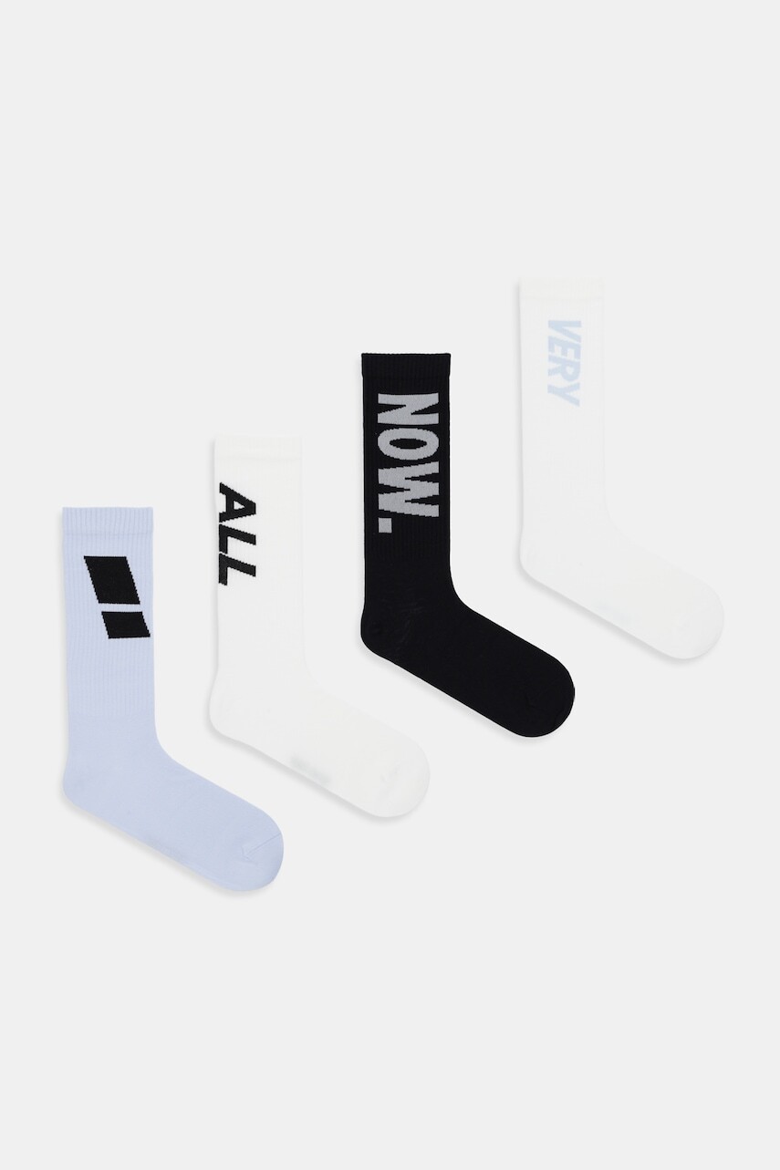 Ponožky Calvin Klein Jeans 4-pak modrá farba, 701236603