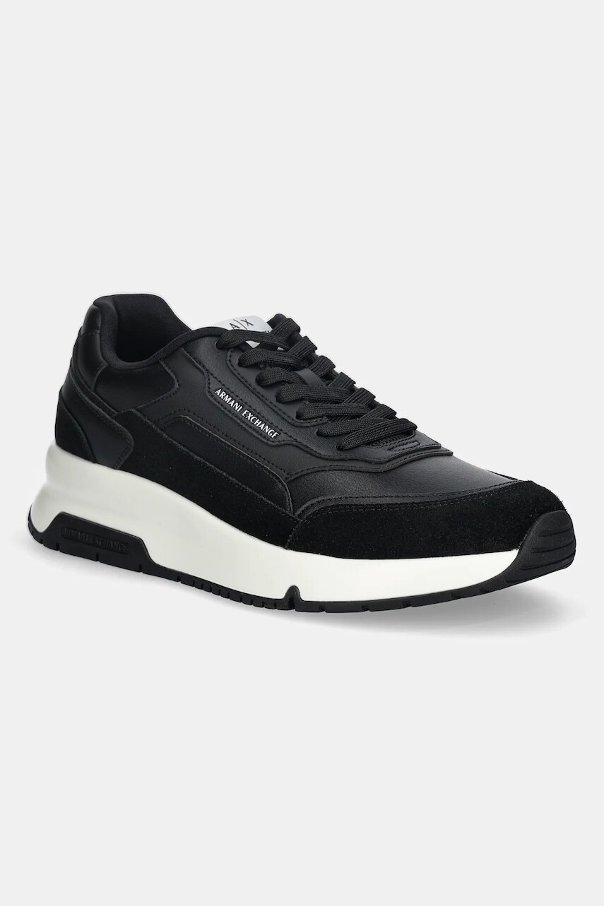 Tenisky Armani Exchange čierna farba, XM001718 AF17544 UC001