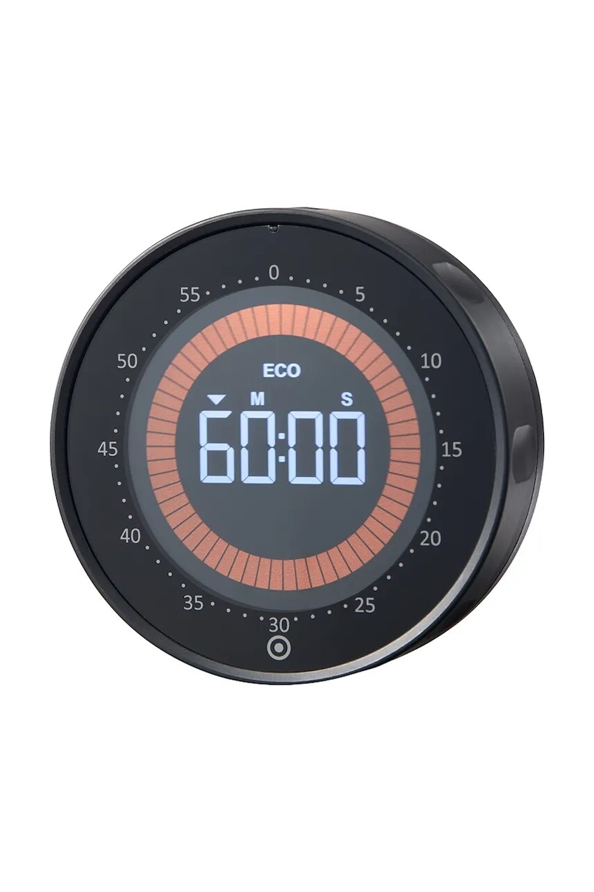 Magnetický kuchynský časovač Dorre Diana 8 x 3 cm čierna farba