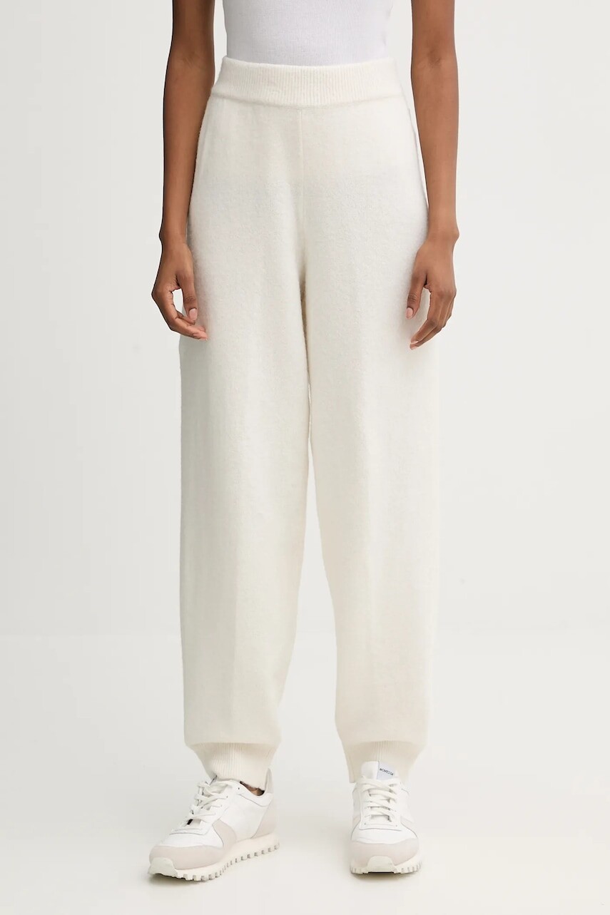 Nohavice Calvin Klein Underwear béžová farba, jednofarebné, LV00QS7569