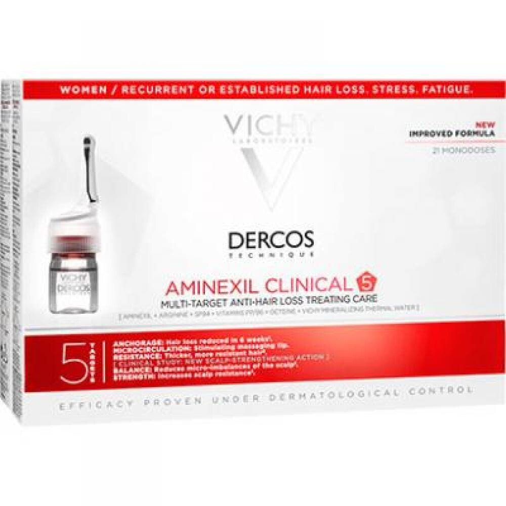 VICHY Dercos Aminexil Clinical 5 ženy 21 x 6 ml