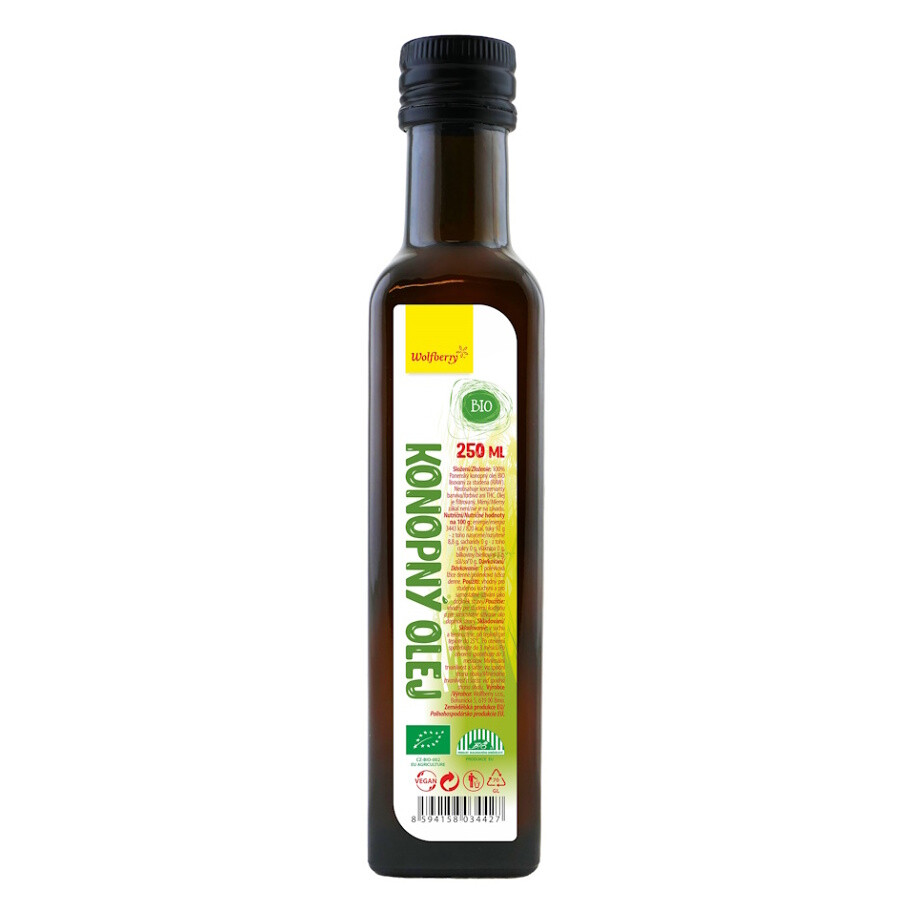 WOLFBERRY Konopný olej BIO 250 ml