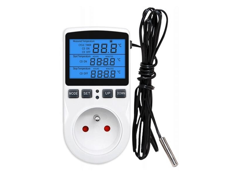 Termostat URZ4055 zásuvkový