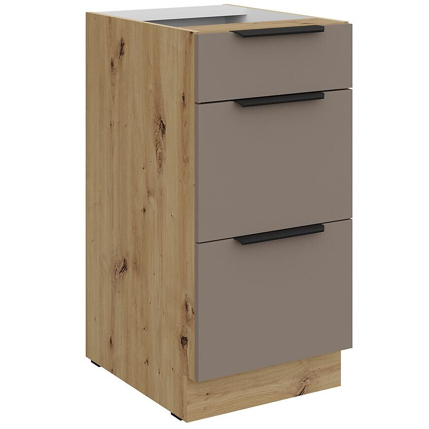 Kuchynská skrinka Aria-Ta/Ar Anti Fingerprint 40d 3s Bb