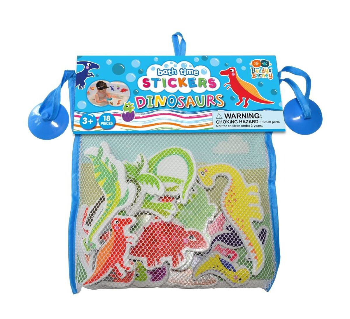 Kúpace nálepky dinosaury