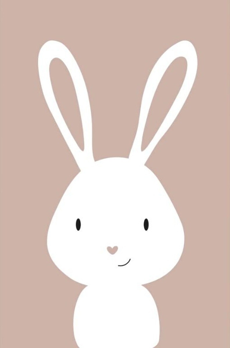 PASTELOWE LOVE® rabbit poster 38816-0,