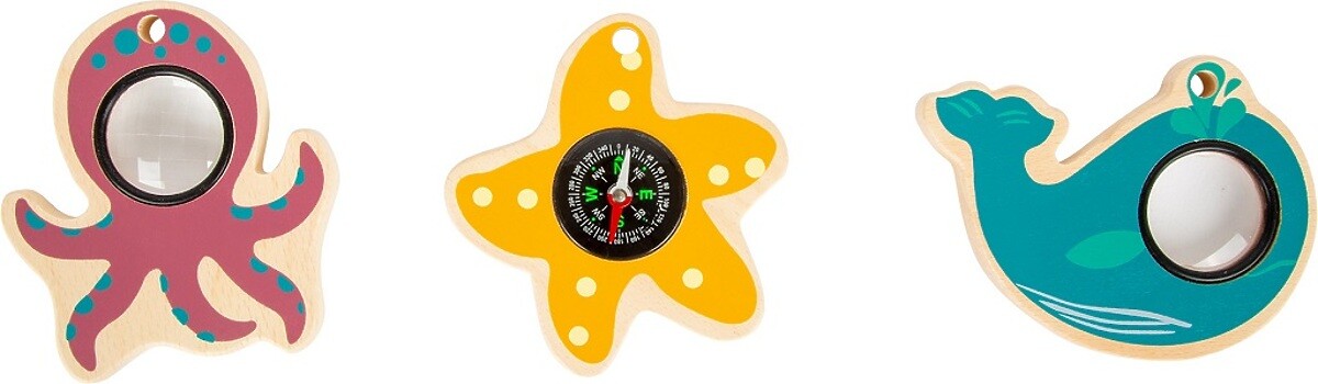small foot Hračky pre malých dobrodruhov morské zvieratká 1 ks
