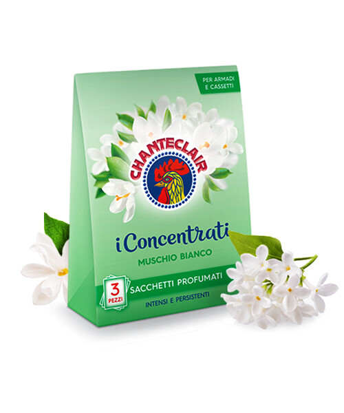 ChanteClair I CONCENTRATI Muschio Bianco vonné vrecúška 3ks