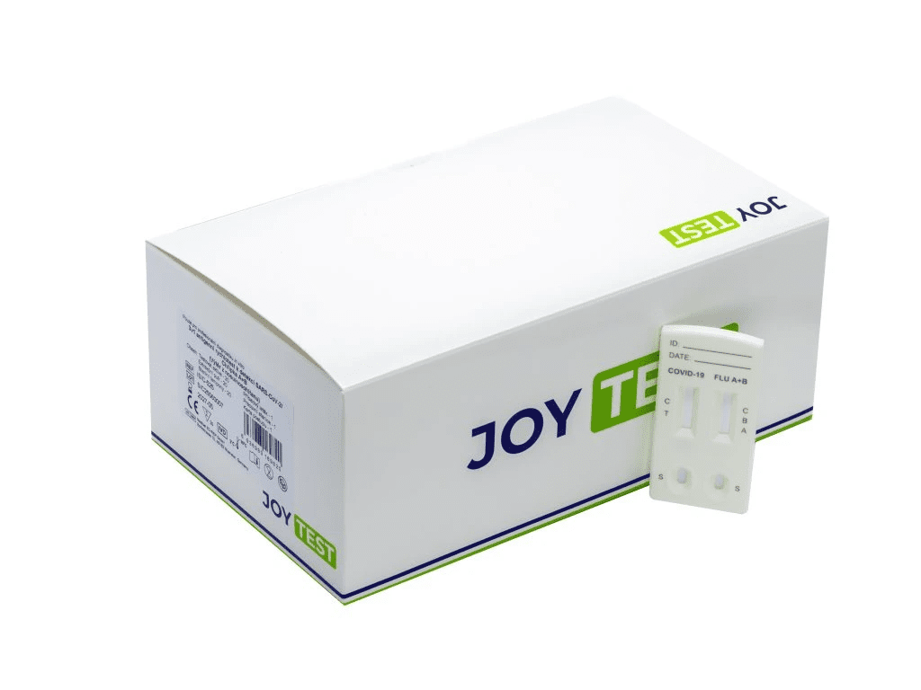 Joy Mask 3v1 respirační multitest - JoyTest - 20 kusov antigénové testy
