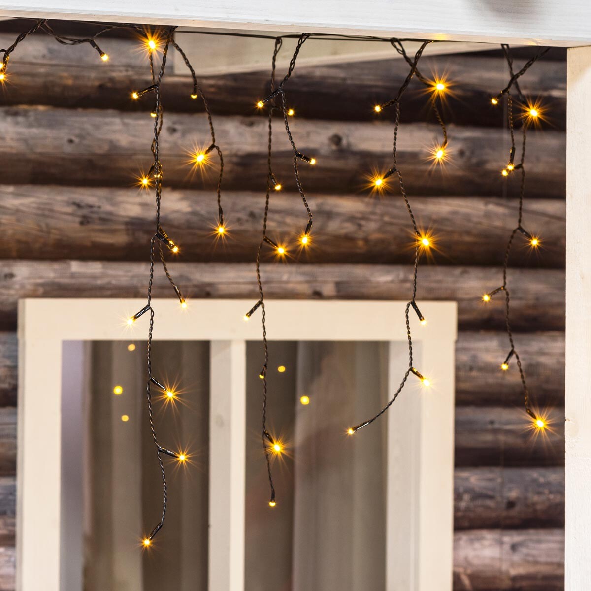 Svetelná clona Ľadový dážď, 180 LED diód