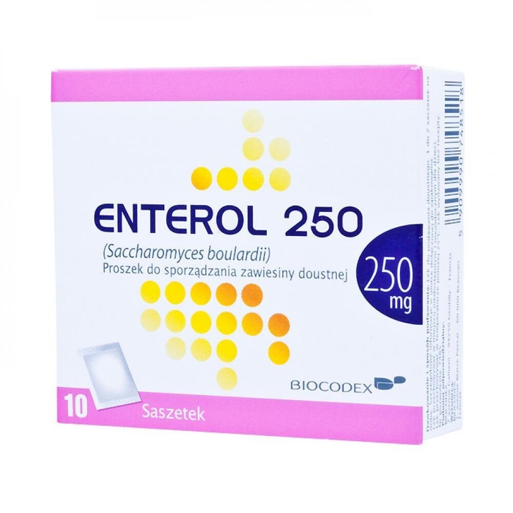 Enterol 250 mg prášok na perorálnu suspenziu plu.por.10 x 250 mg