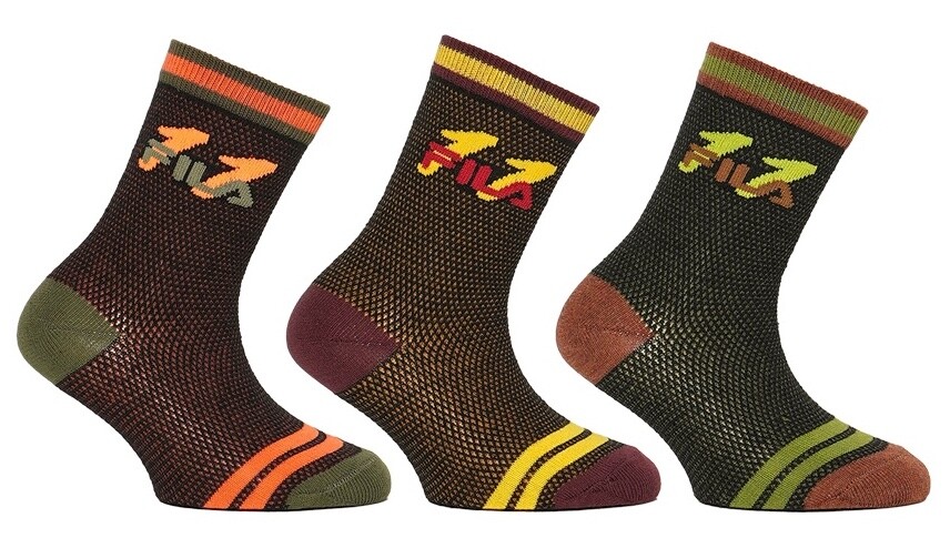 FILA Jr. Sock Forest 3 , Ponožky, Velikosť: 27-30 EUR
