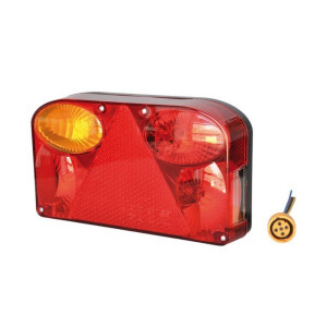 Združené halogénové svetlo - ľavé ECE R11 (235x132 mm)