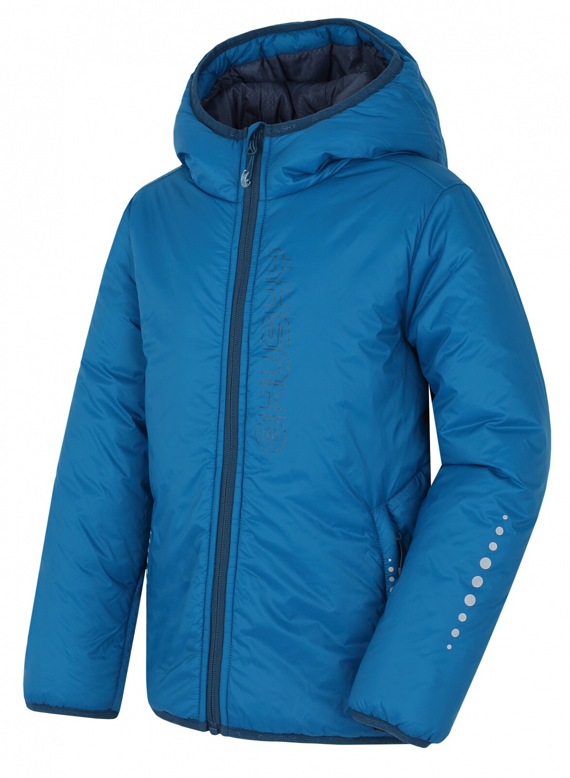 Husky Detská plnená ultraľahká bunda Nix K blue Veľkosť: 128