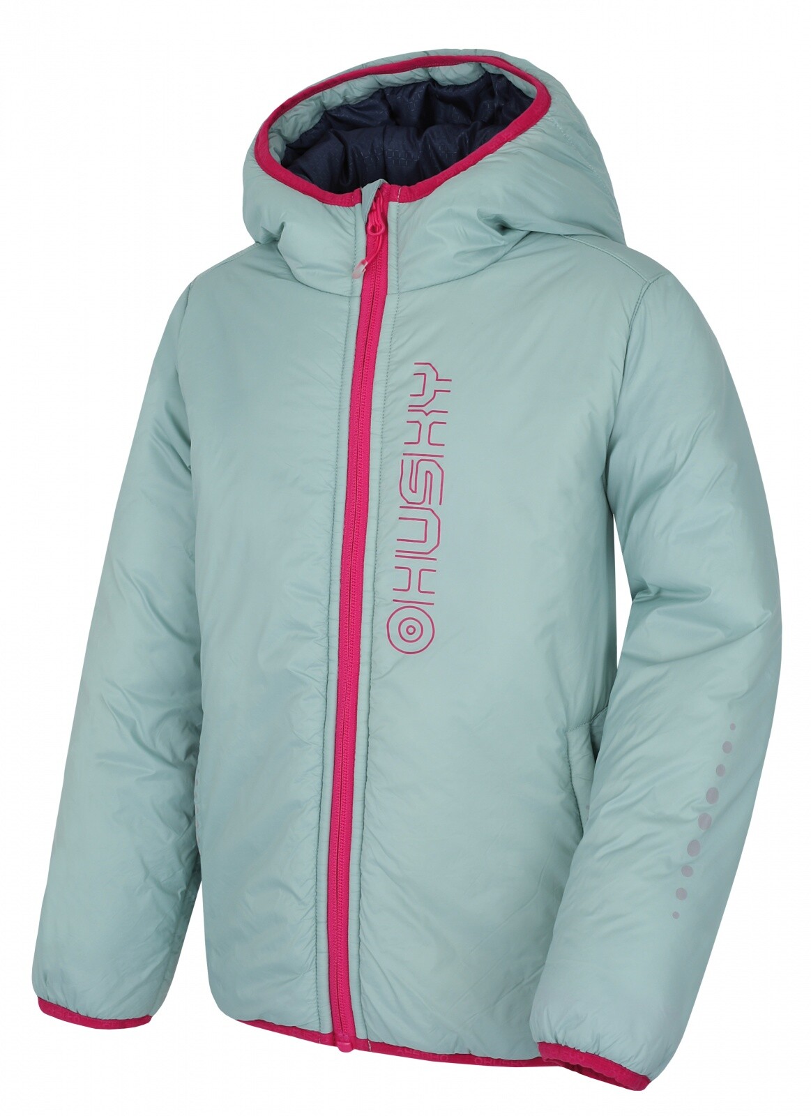 Husky Detská plnená ultraľahká bunda Nix K mint Veľkosť: 128