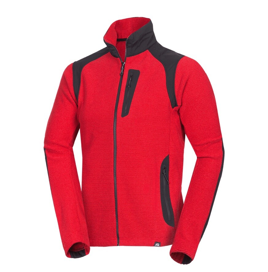 Northfinder SZYMON redblack pánsky sveter MI-3884OR-361 Veľkosť: M 8584153627649