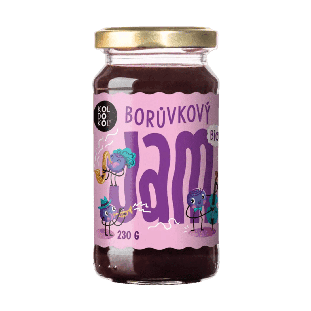JAM čučoriedka 230g bio