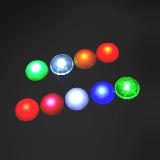 Reedog svíticí přívěšek pro psy a kočky žlutá