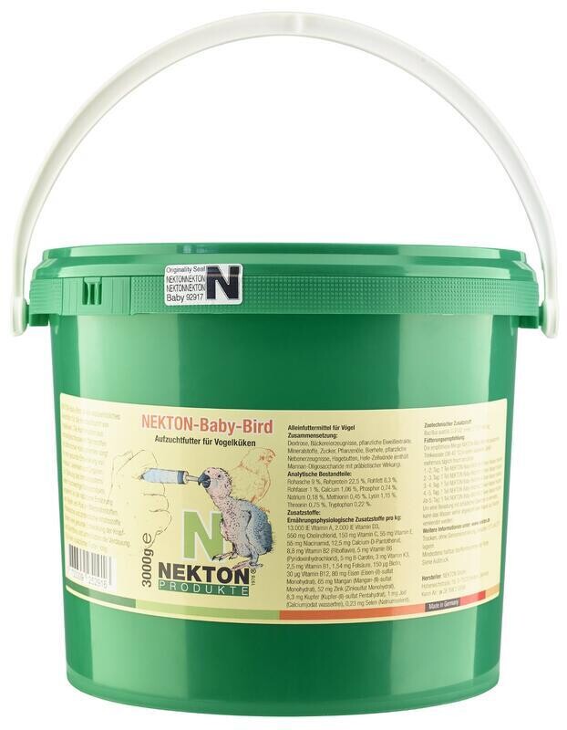 směs pro ruční dokrmování ptáků