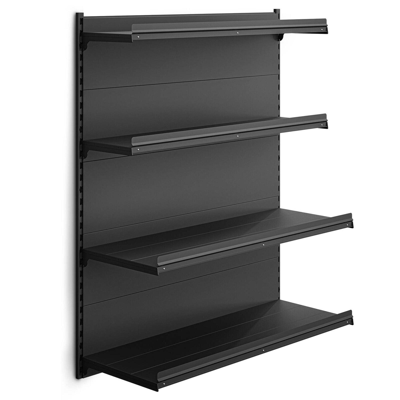 Marbo Regál do predajne nástenný 152x128x48 cm - 4 police