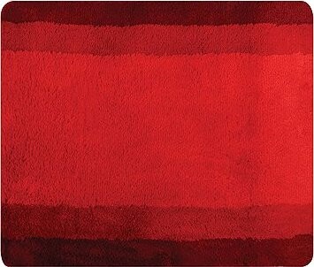 Spirella Koupelnová předložka Balance 55 × 65 cm červená