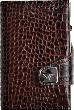 TRU VIRTU Click and Slide TWIN – kožená Croco Brown