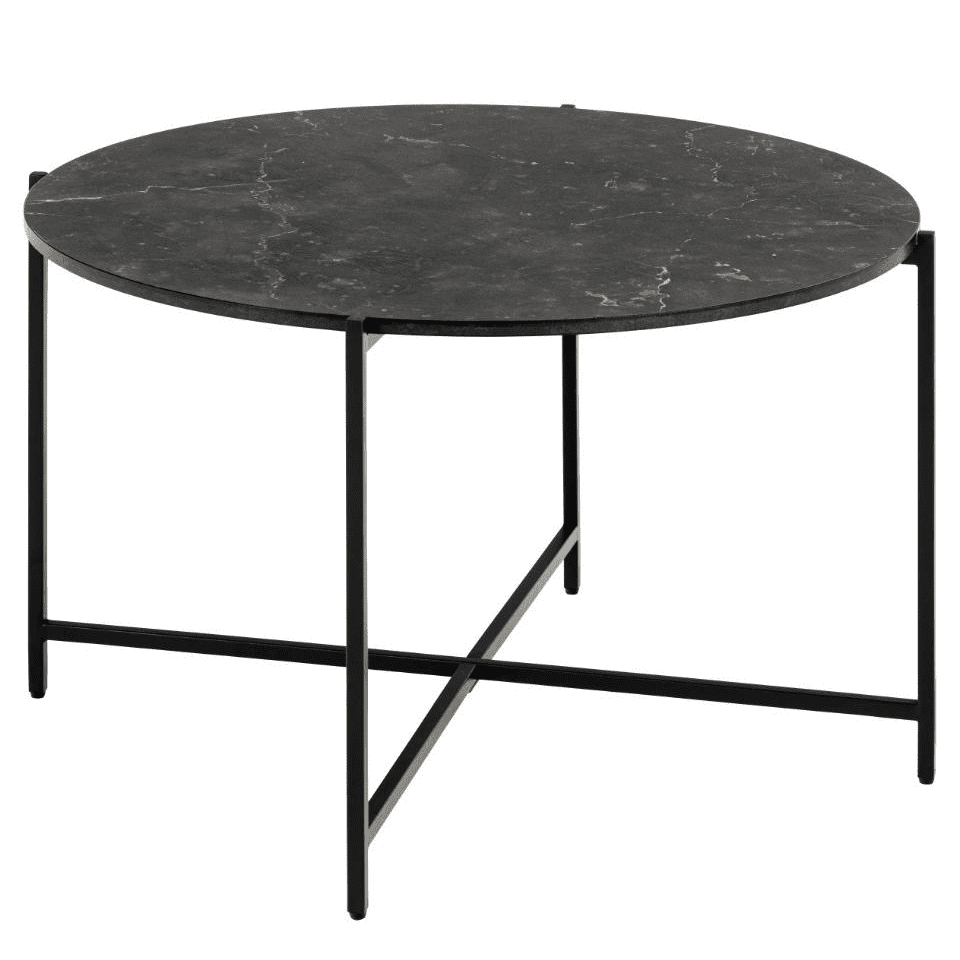 Konferenční stolek Lamoine černý mramor