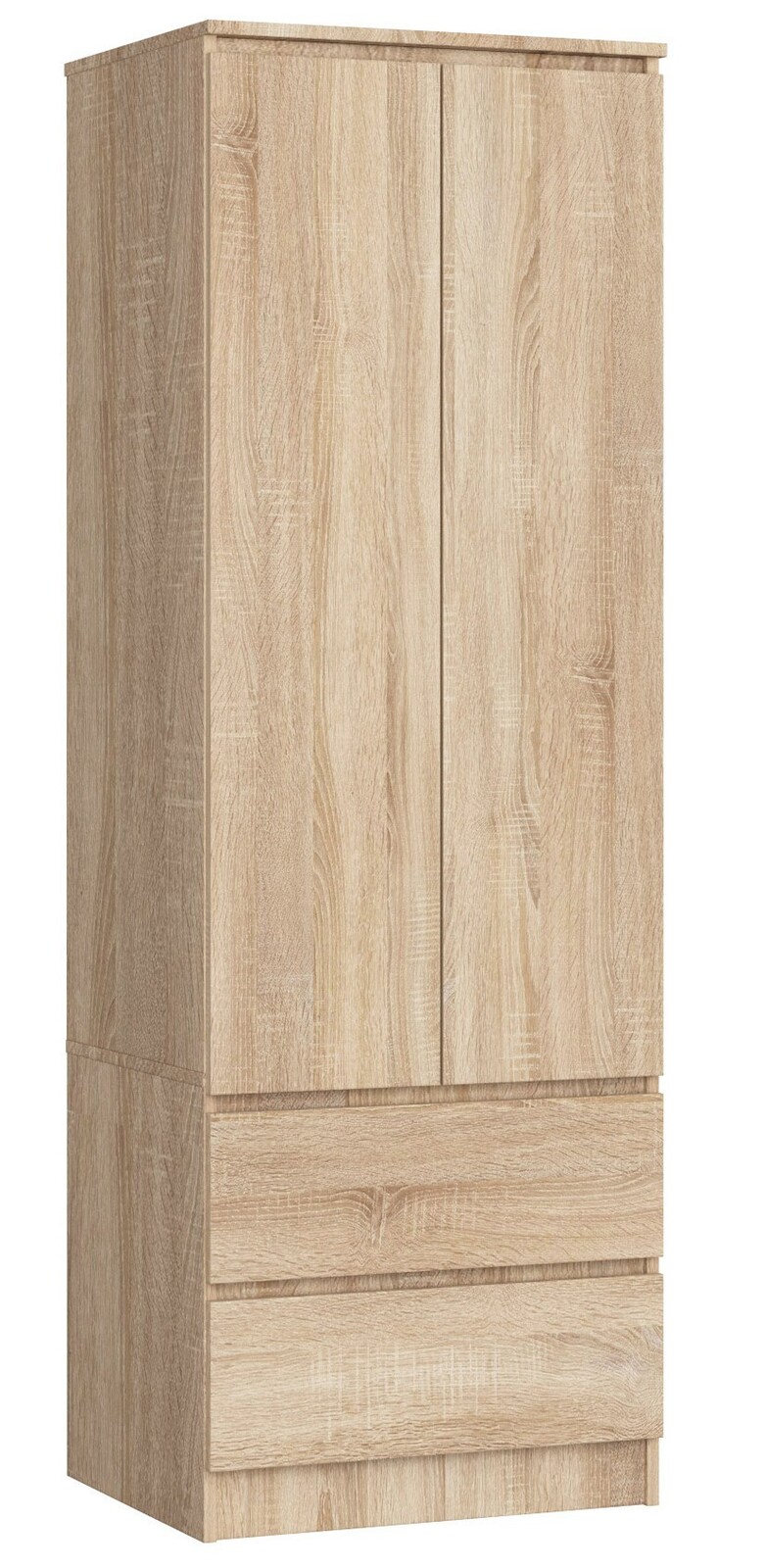 Šatníková skriňa Star 60 cm dub sonoma