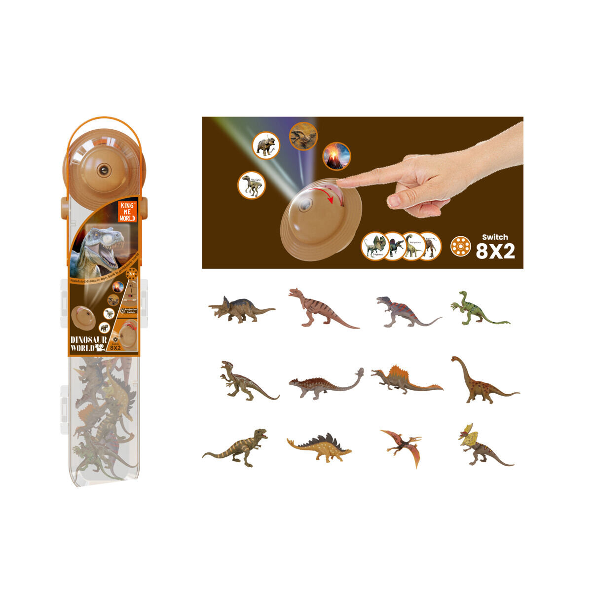 PLEJO Dinosaury s projektorom