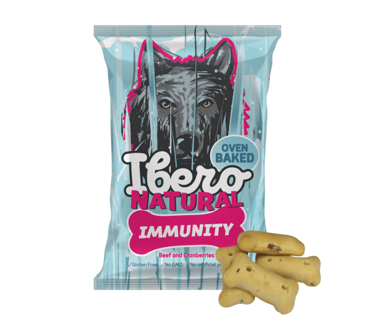 Ibero Oven Baked Snack Immunity - 10 x 150g