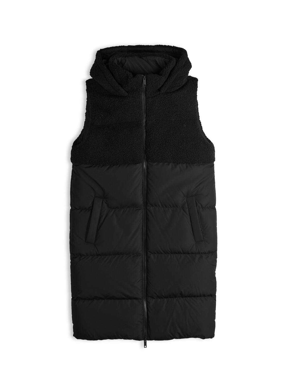 GATE Dámska prešívaná vesta s teddy