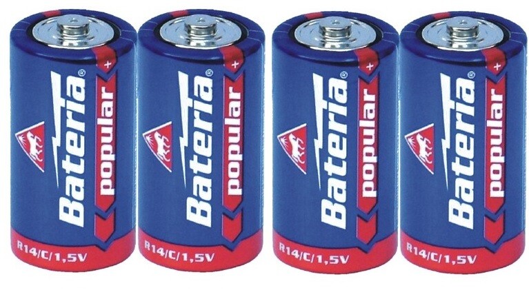 Bezdoteku Batérie BATERIA Slaný R14 (4ks)