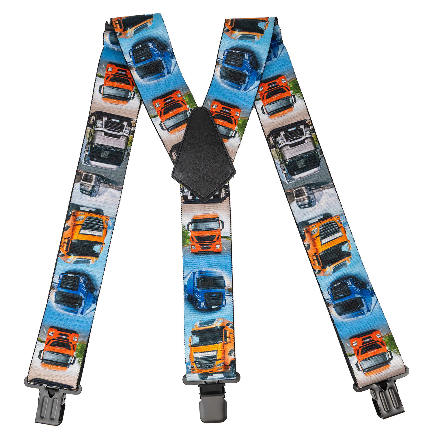 Universal Dizajnové pánske traky - Kamión - farebné