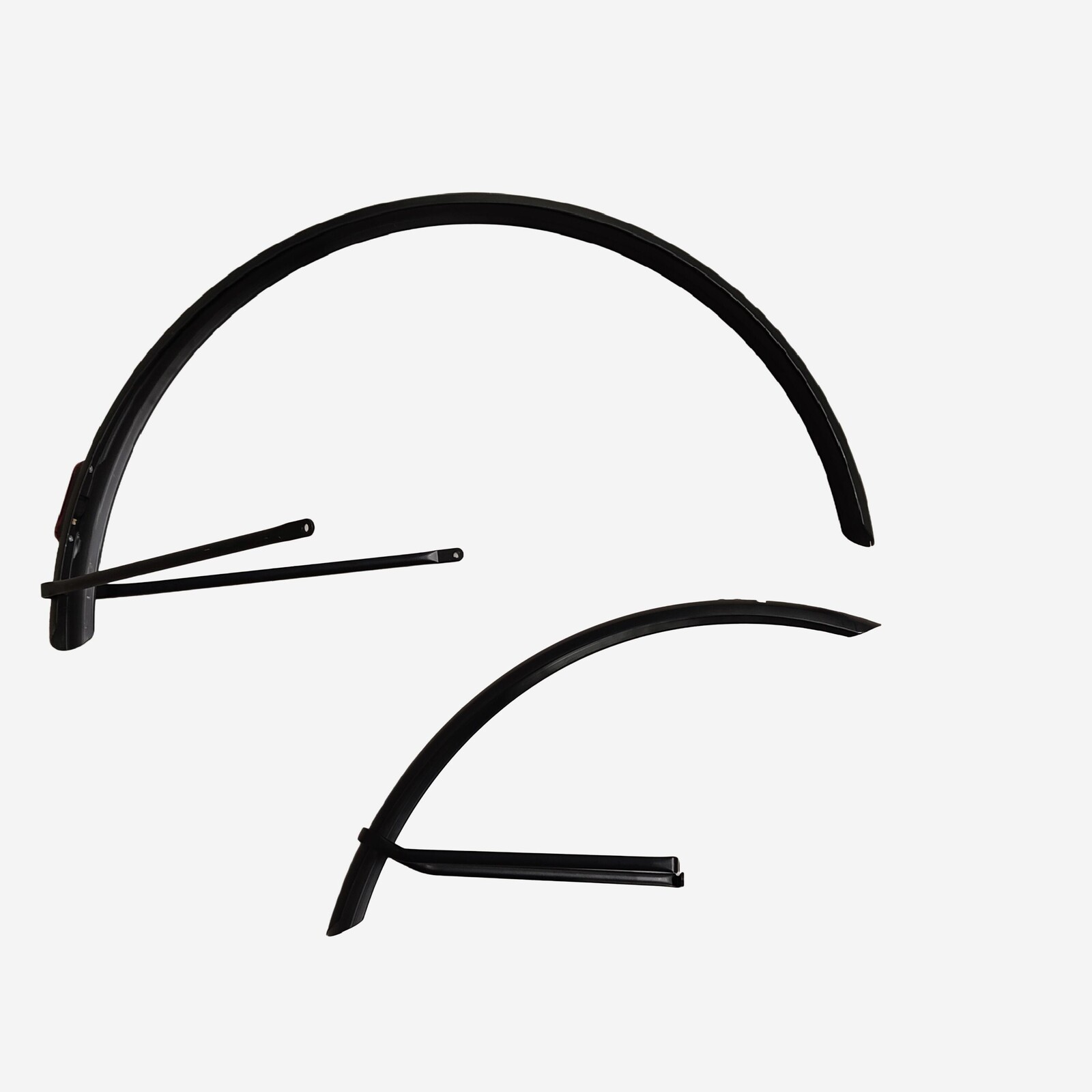 Predný a zadný blatník na trekingové bicykle 28