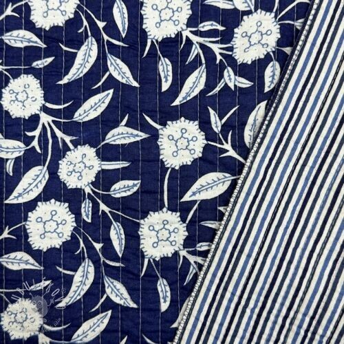 Bavlnená látka QUILT Gange indigo