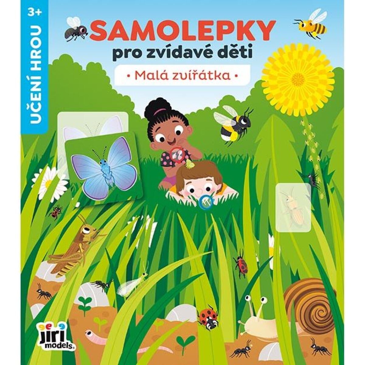 Jiří Models Samolepky pre zvedavé deti Malé zvieratká