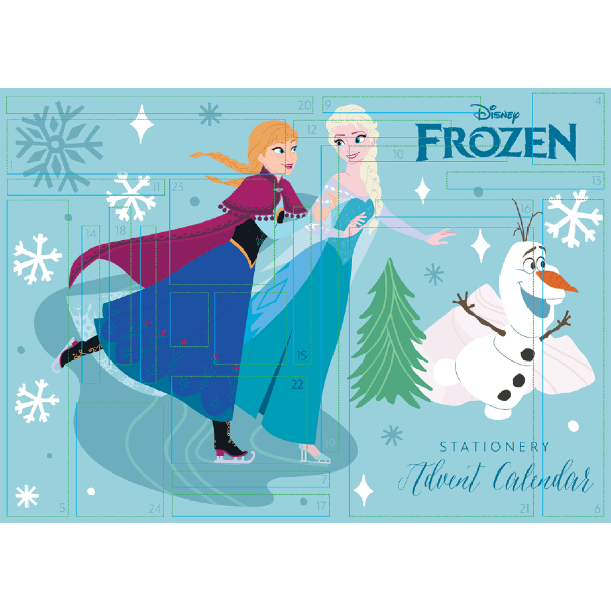 Frozen adventný kalendár