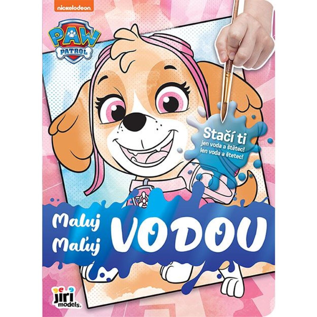 Jiří Models Maľuj vodou Tlapková patrola Skye