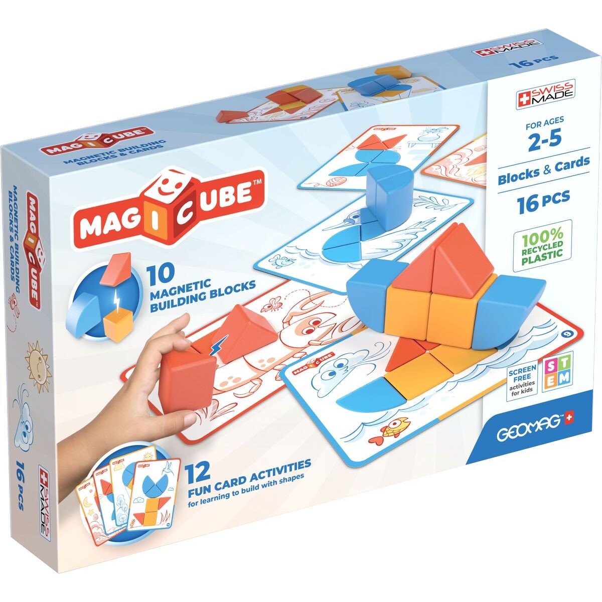 Geomag Magicube BlocksCards 16 dílov