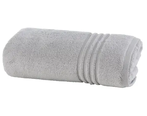 Froté uterák Kira 50x100 cm, strieborný%