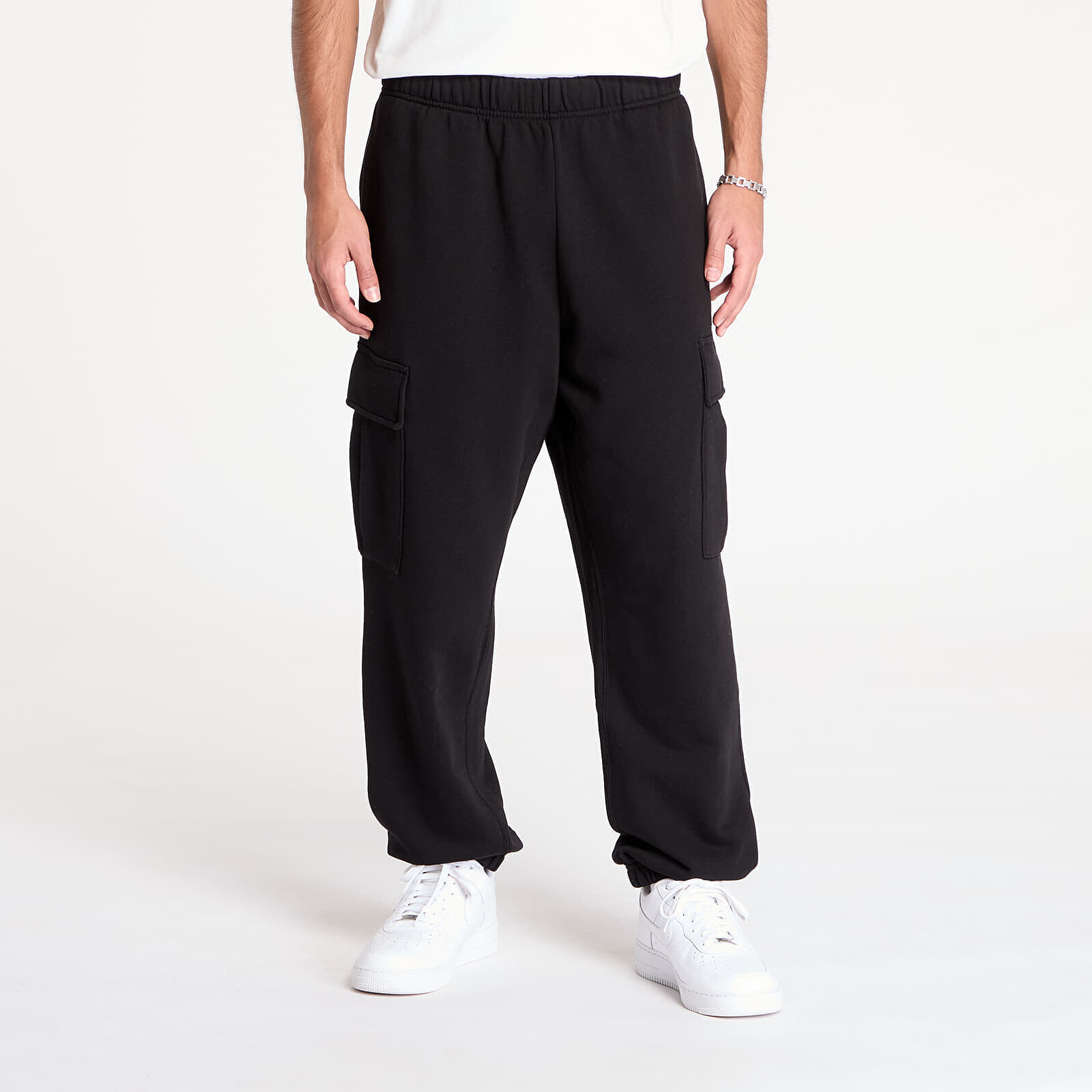 Tepláky Carhartt WIP Cargo Sweat Pant Black XS