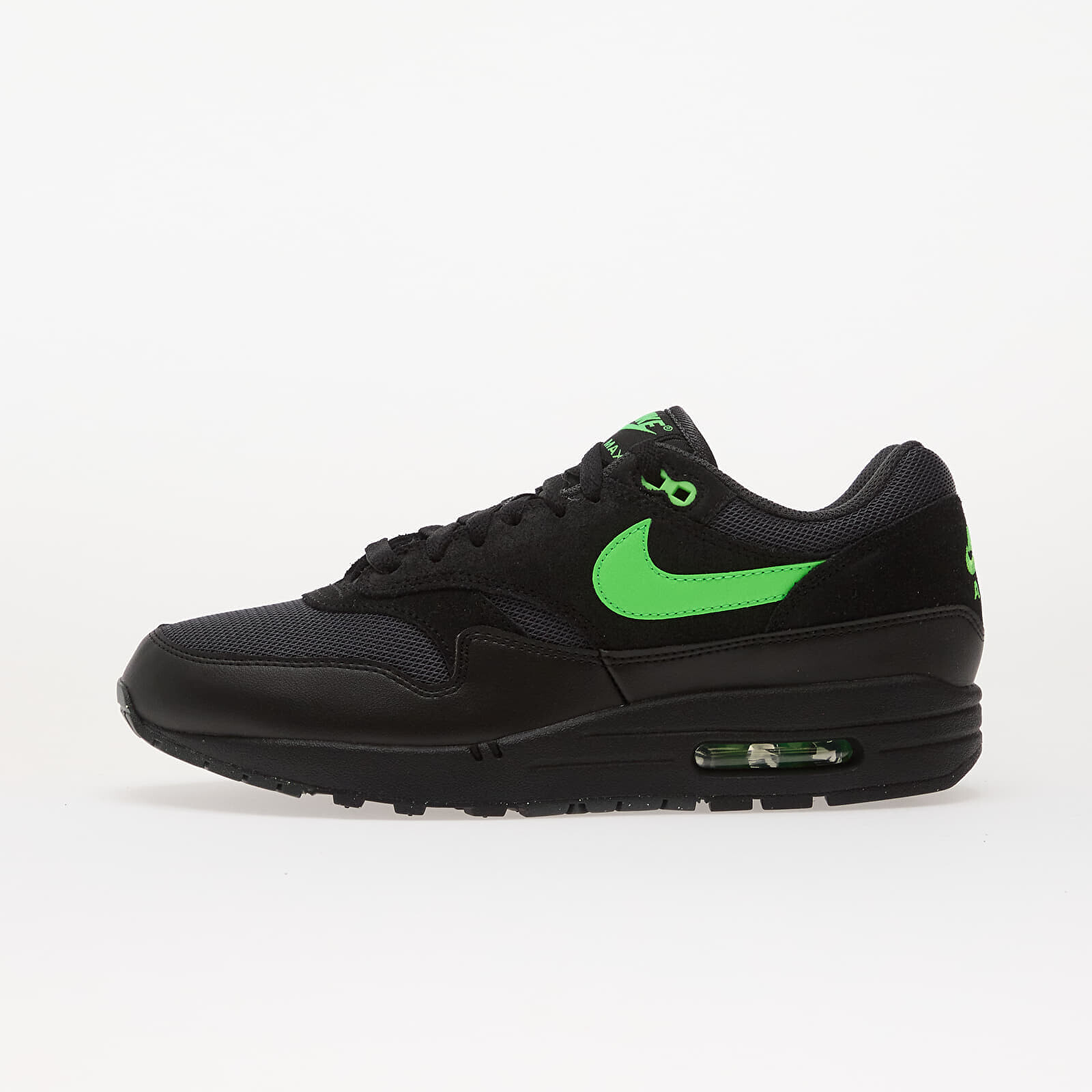 Tenisky Nike Air Max 1 Ess Anthracite/ Green Strike-Black EUR 38.5