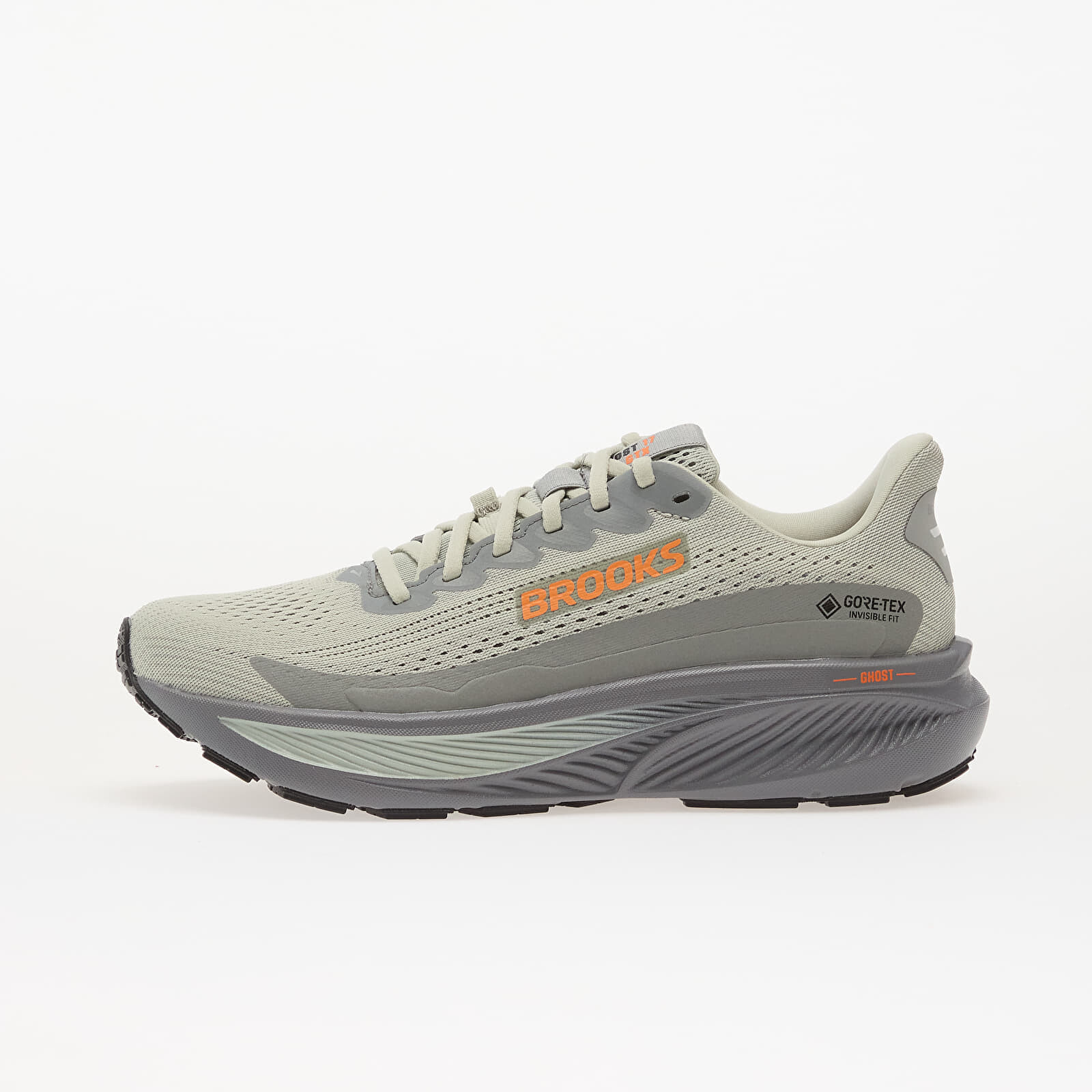 Tenisky Brooks Ghost 17 GTX M Smoke/ Primer Grey/ Orange EUR 44.5