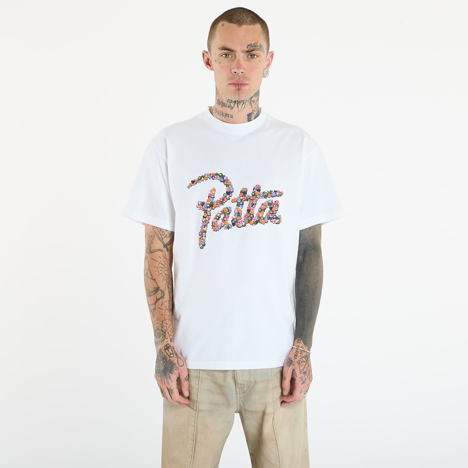 Tričko Patta Vibes T-Shirt UNISEX White S